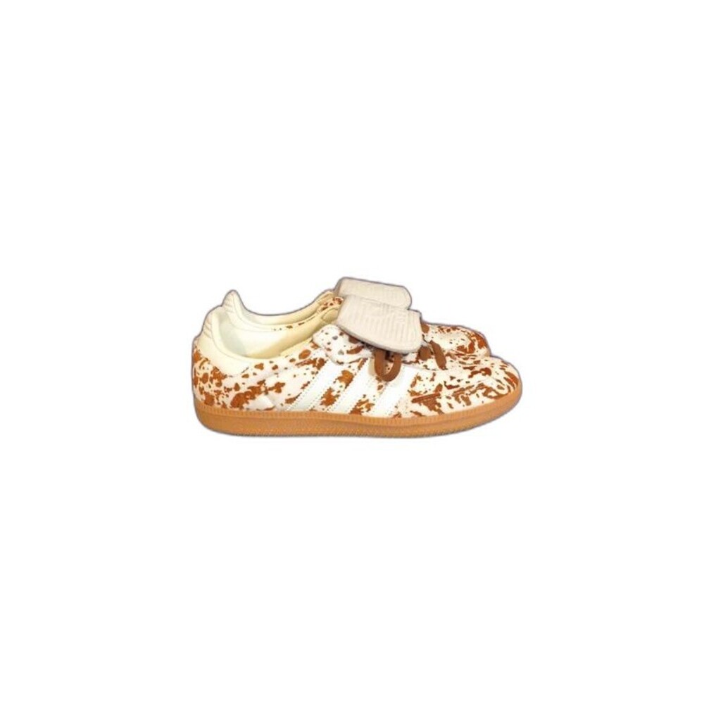 Adidas Samba LT Cow Print Brown/White Sneakers – Women’s Size 8 - like new